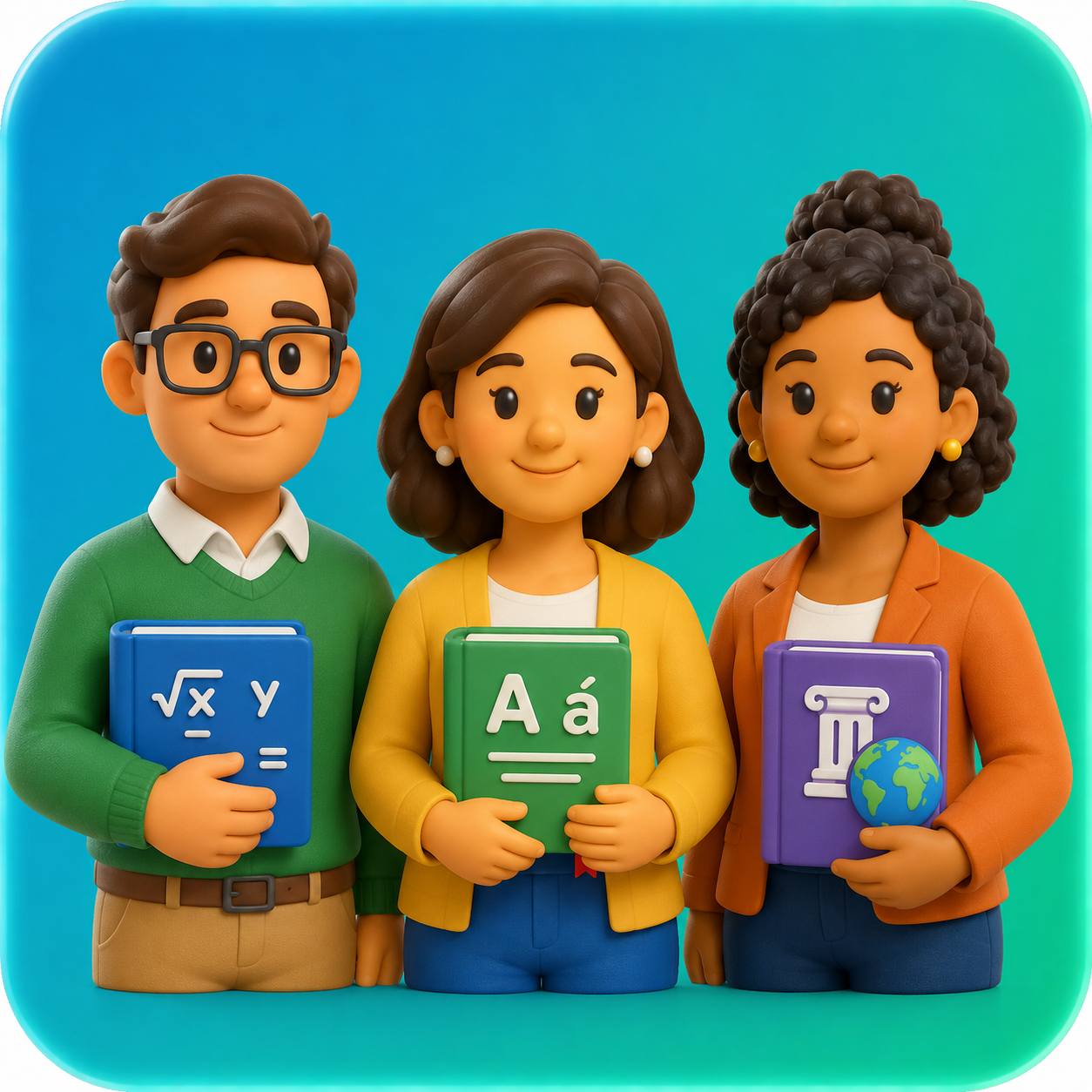 Professores de todos os componentes